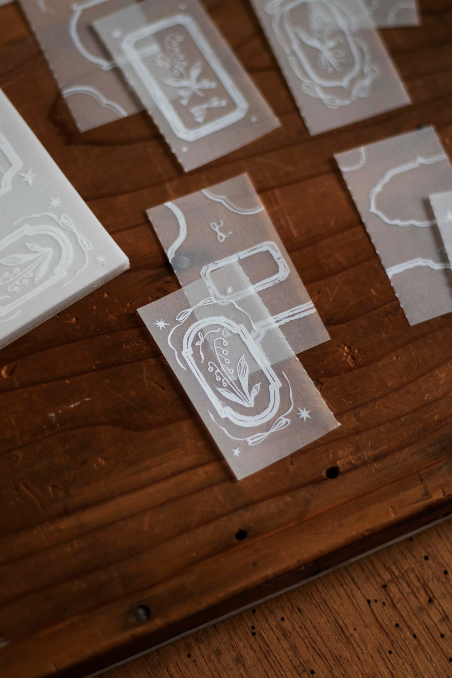 Loidesign Tracing Paper Memo Book - Lily of the Valley - Specimen Room