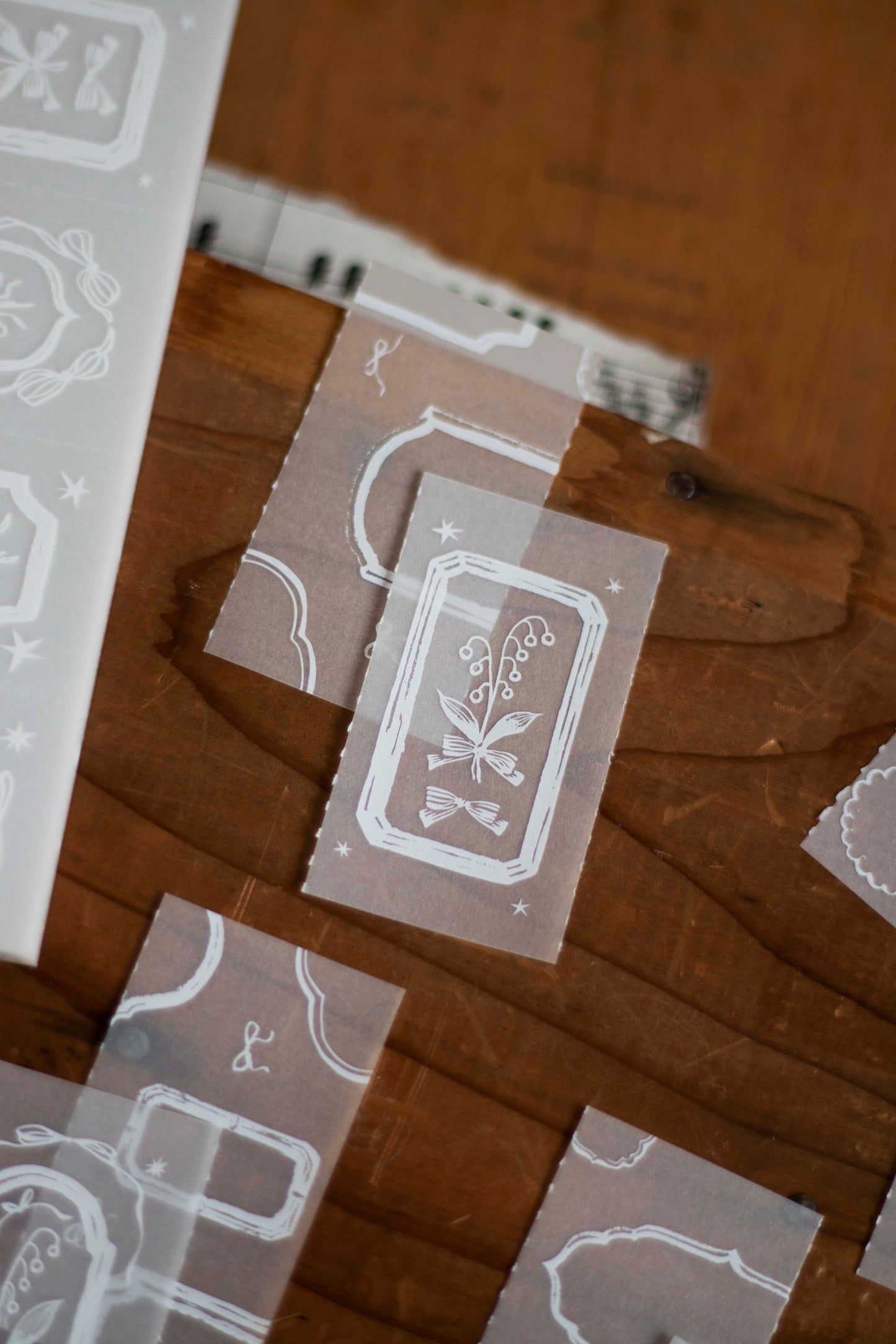 Loidesign Tracing Paper Memo Book - Lily of the Valley - Specimen Room