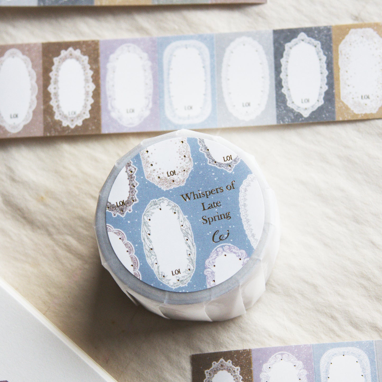 Loidesign Gold Foil Label Sticker - Whispers of Late Spring