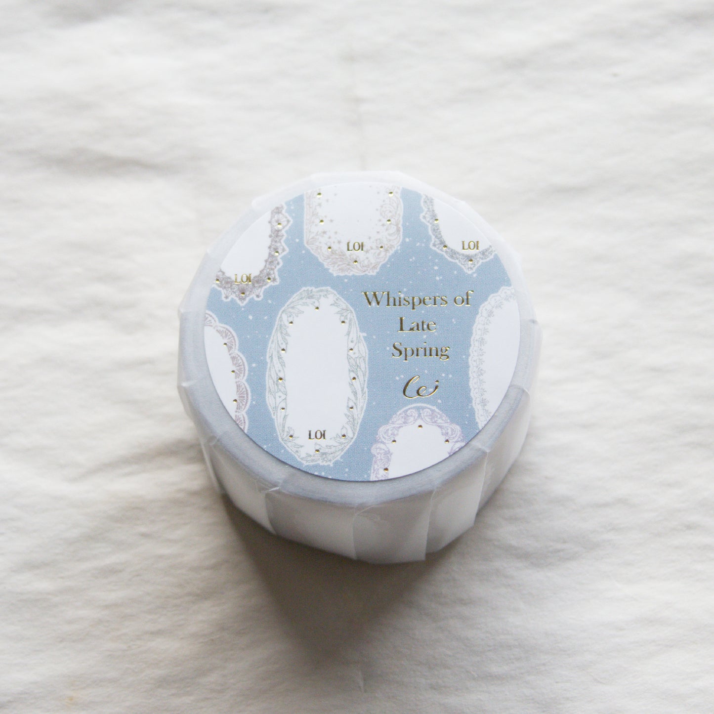 Loidesign Gold Foil Label Sticker - Whispers of Late Spring