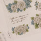 Loidesign Print-On Sticker Set - White Rose
