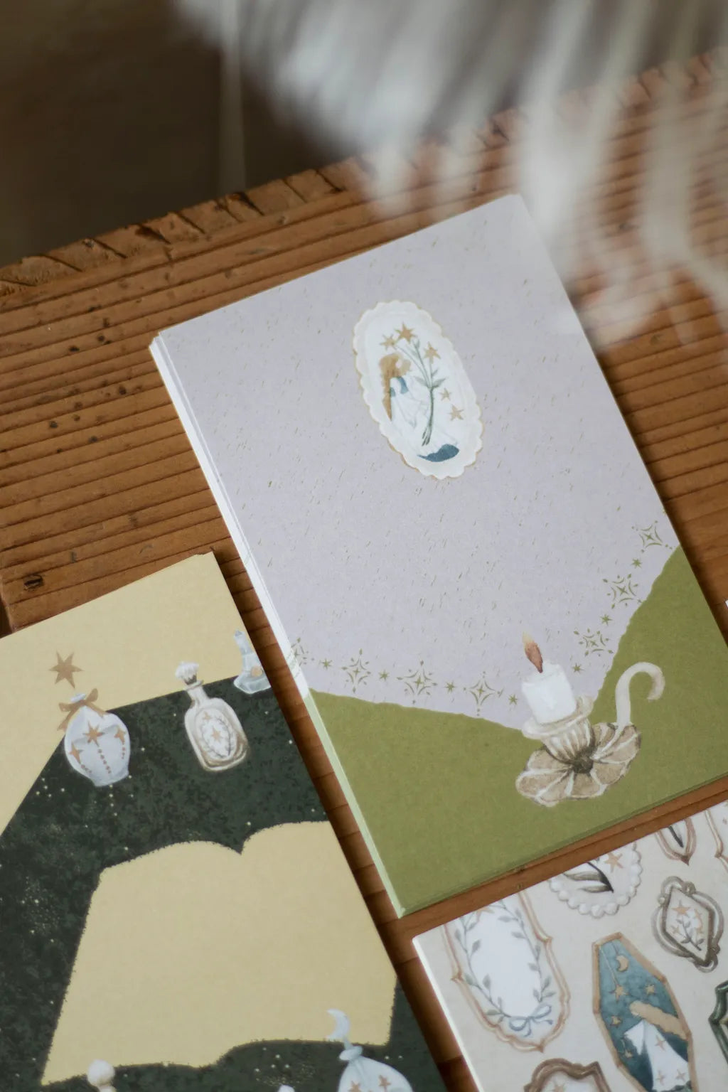 Loidesign Mini 6 Size Memo Paper - Witch's House Corridor