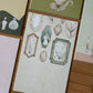 Loidesign Mini 6 Size Memo Paper - Witch's House Corridor