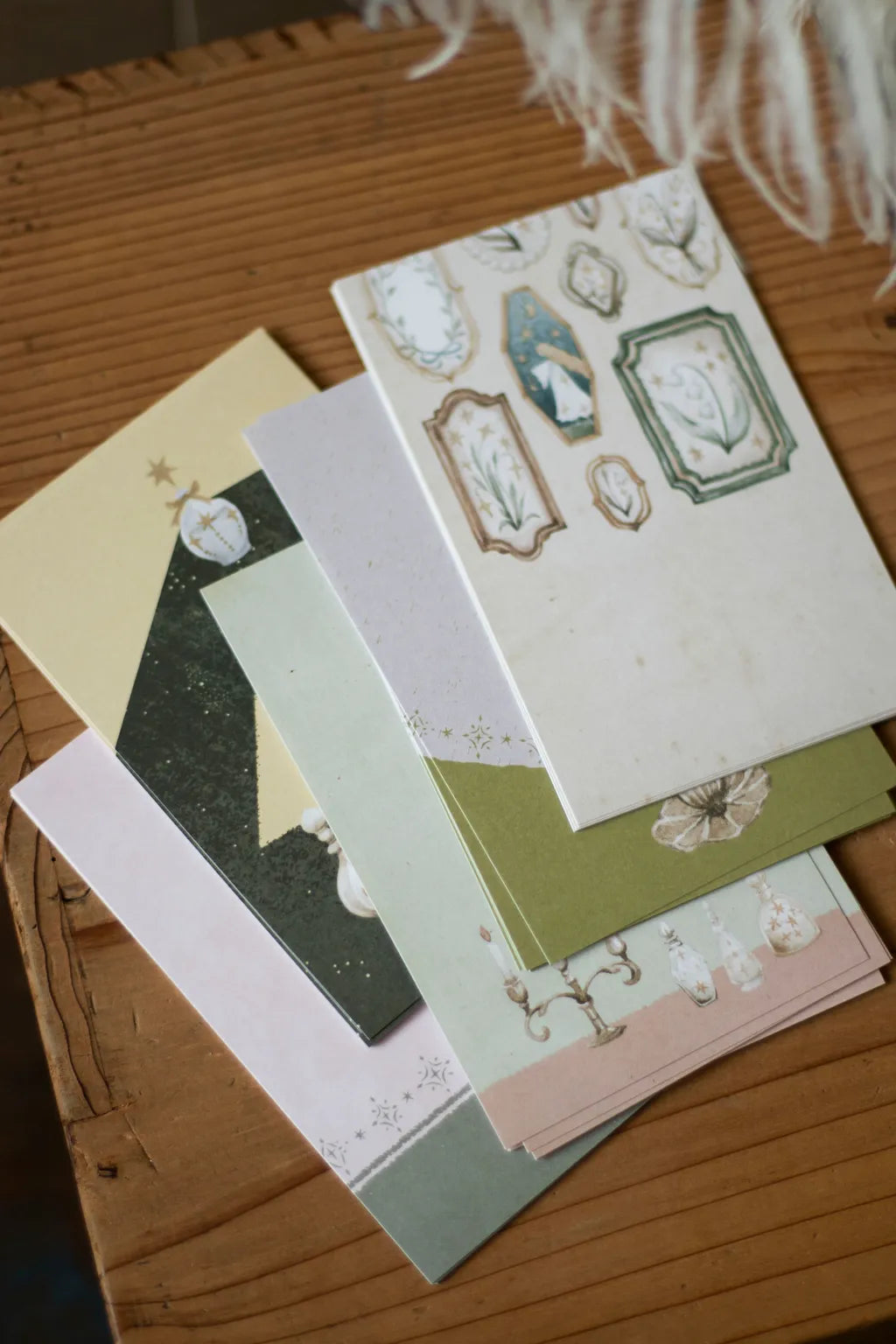 Loidesign Mini 6 Size Memo Paper - Witch's House Corridor