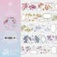 Loidesign Preserved Flower Glossy PET Tape