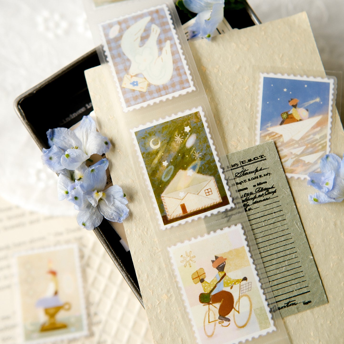 Teayou Kiss-cut PET Tape - Letters to Self