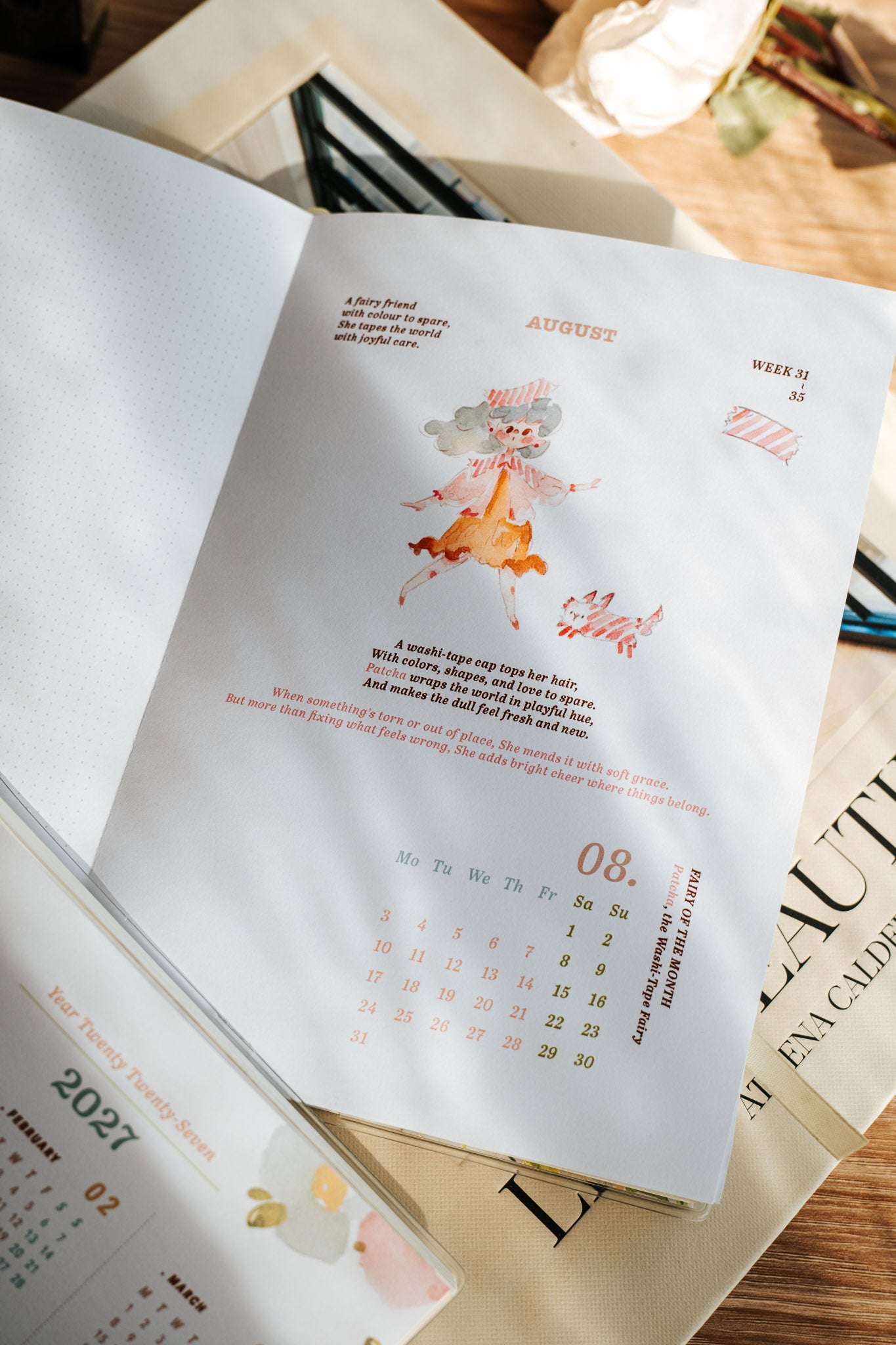 Meow Illustration 2026 Weekly Planner - The Tidy Mess