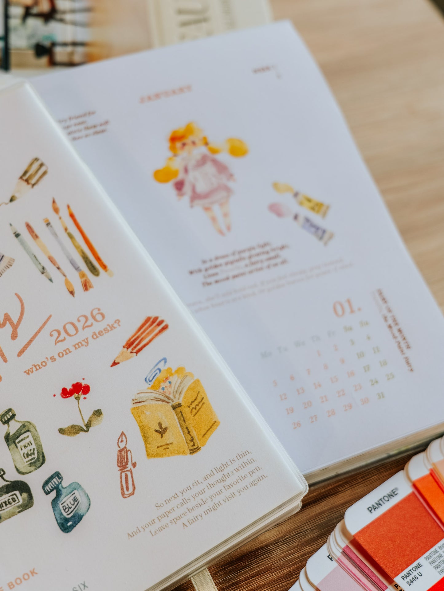 Meow Illustration 2026 Weekly Planner - The Tidy Mess