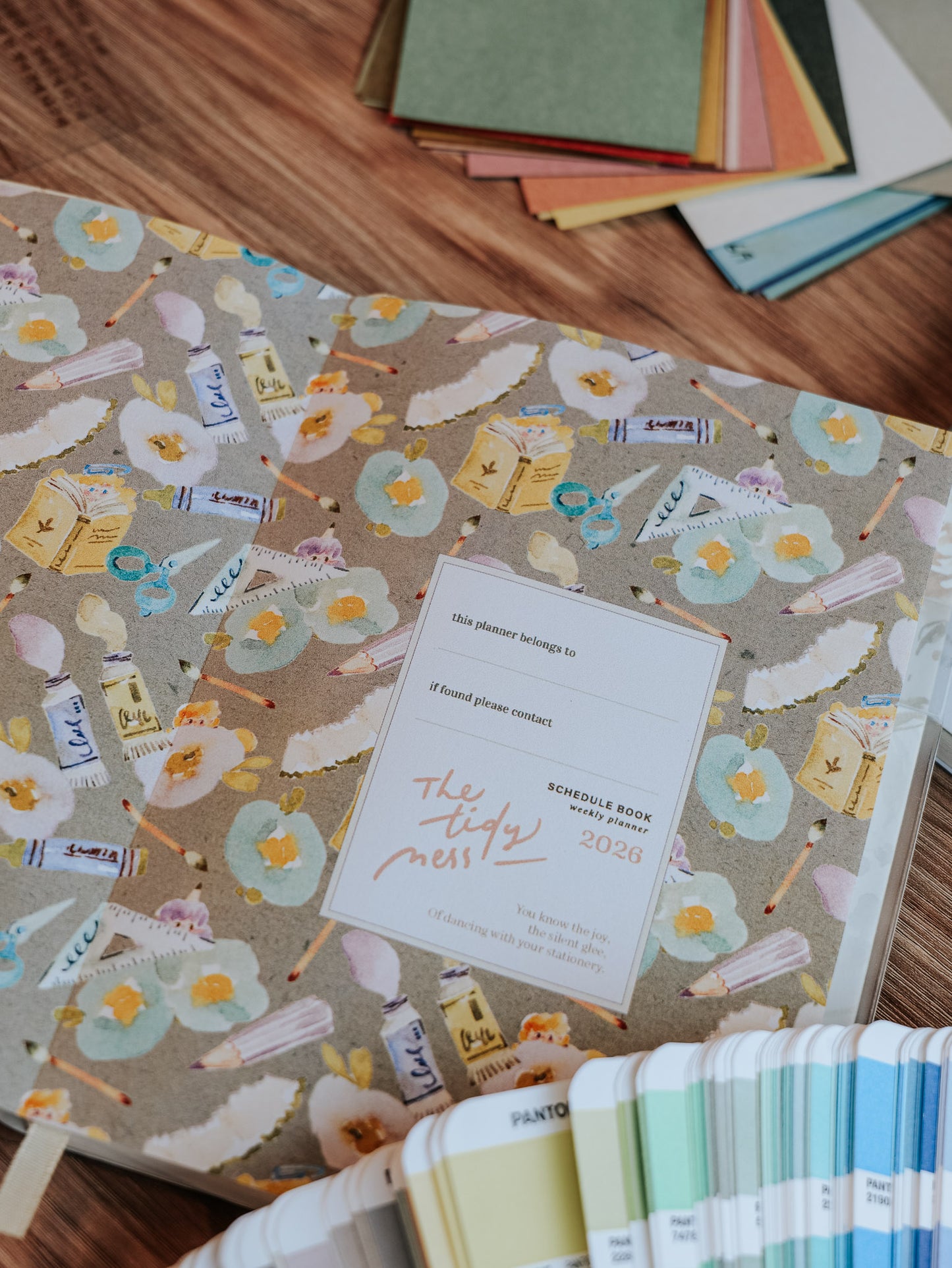 Meow Illustration 2026 Weekly Planner - The Tidy Mess