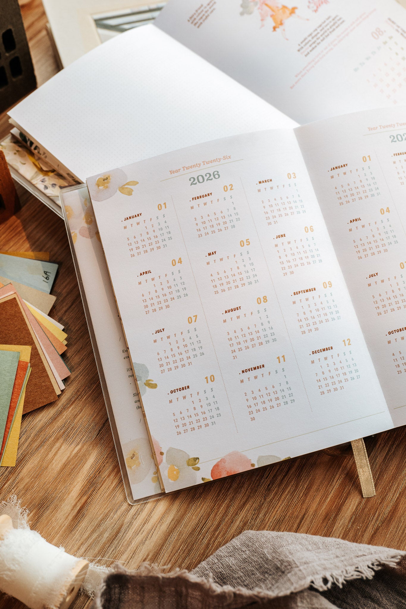 Meow Illustration 2026 Weekly Planner - The Tidy Mess