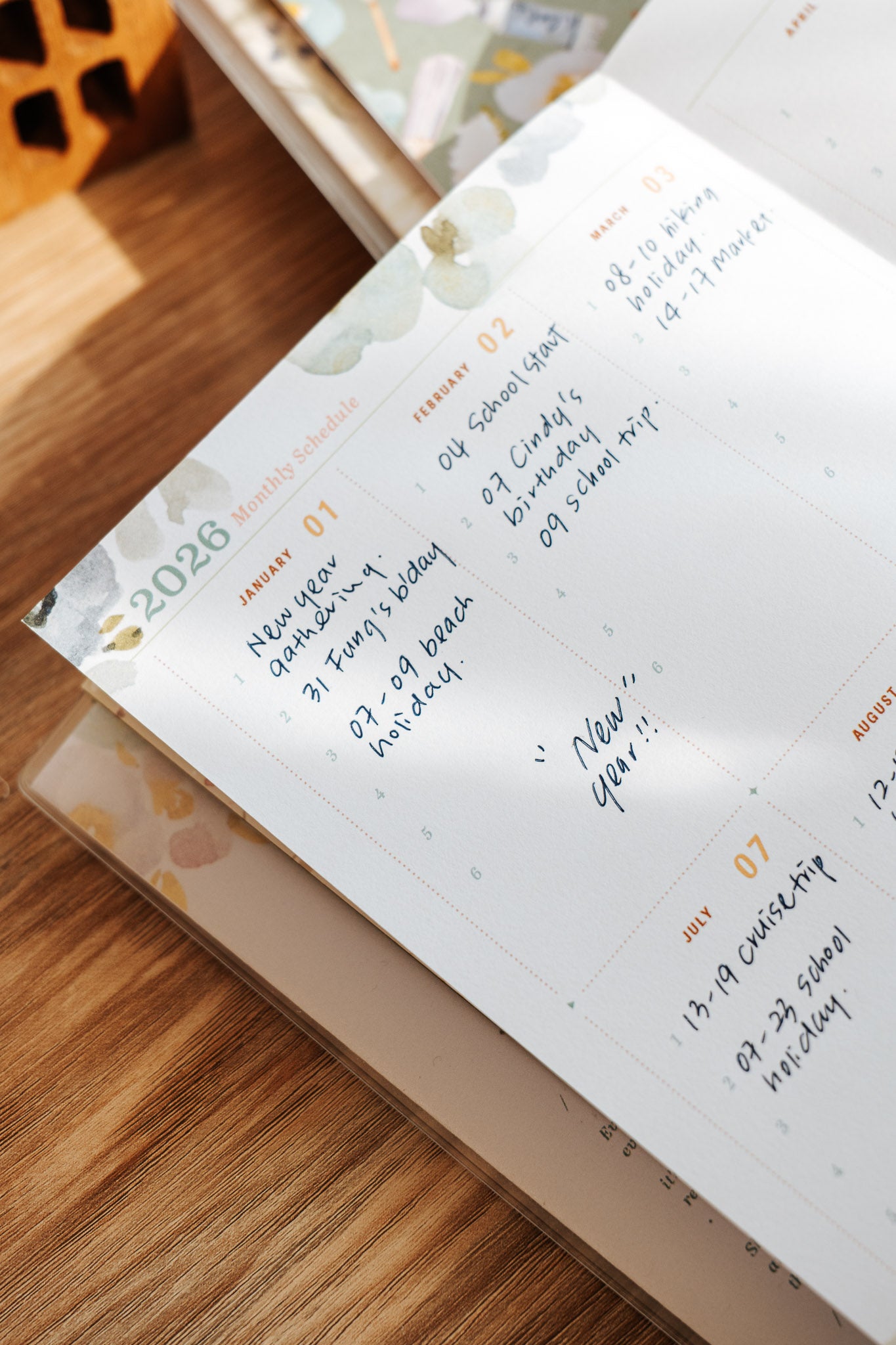 Meow Illustration 2026 Weekly Planner - The Tidy Mess