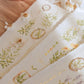 Meow Illustration A Year of Blossom Washi Tape - Summer, with Gold Foil