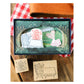 meriBun Rubber Stamp - Little Bear and Afternoon Tea Stand