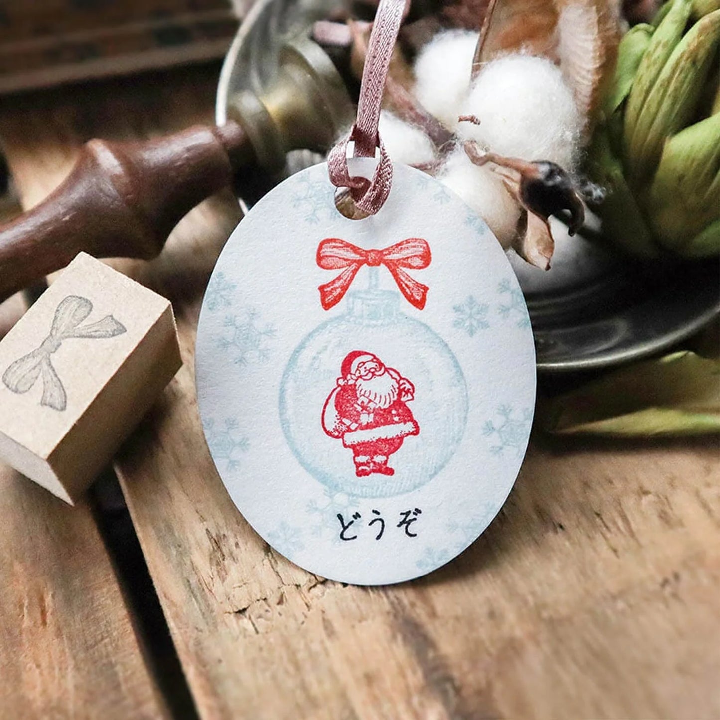 Keibunsha Rubber Stamp - Tone Stamp - Ribbon