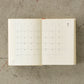 Midori Notebook 2026 Diary 1 Day 1 Page - A6 Size