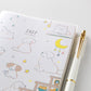 Midori 2027 Pocket Diary A6 Size, Dog
