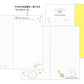Midori 2027 Pocket Diary Slim, Dog