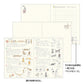 Midori 2027 Pocket Diary A6 Size, Cat