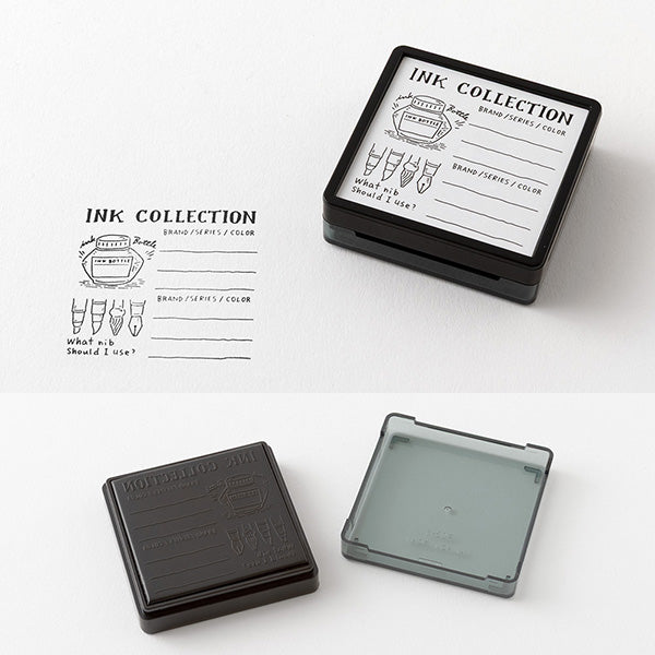 Midori Pre-inked Paintable Stamp - Ink Collection, Limited Edition