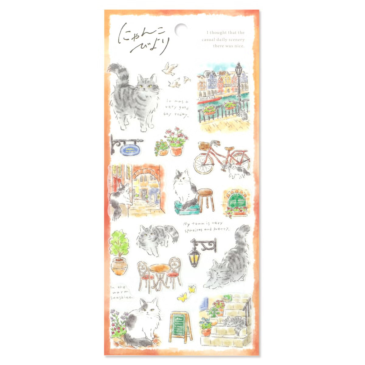 Mind Wave Cat Paradise Sticker, 6 designs