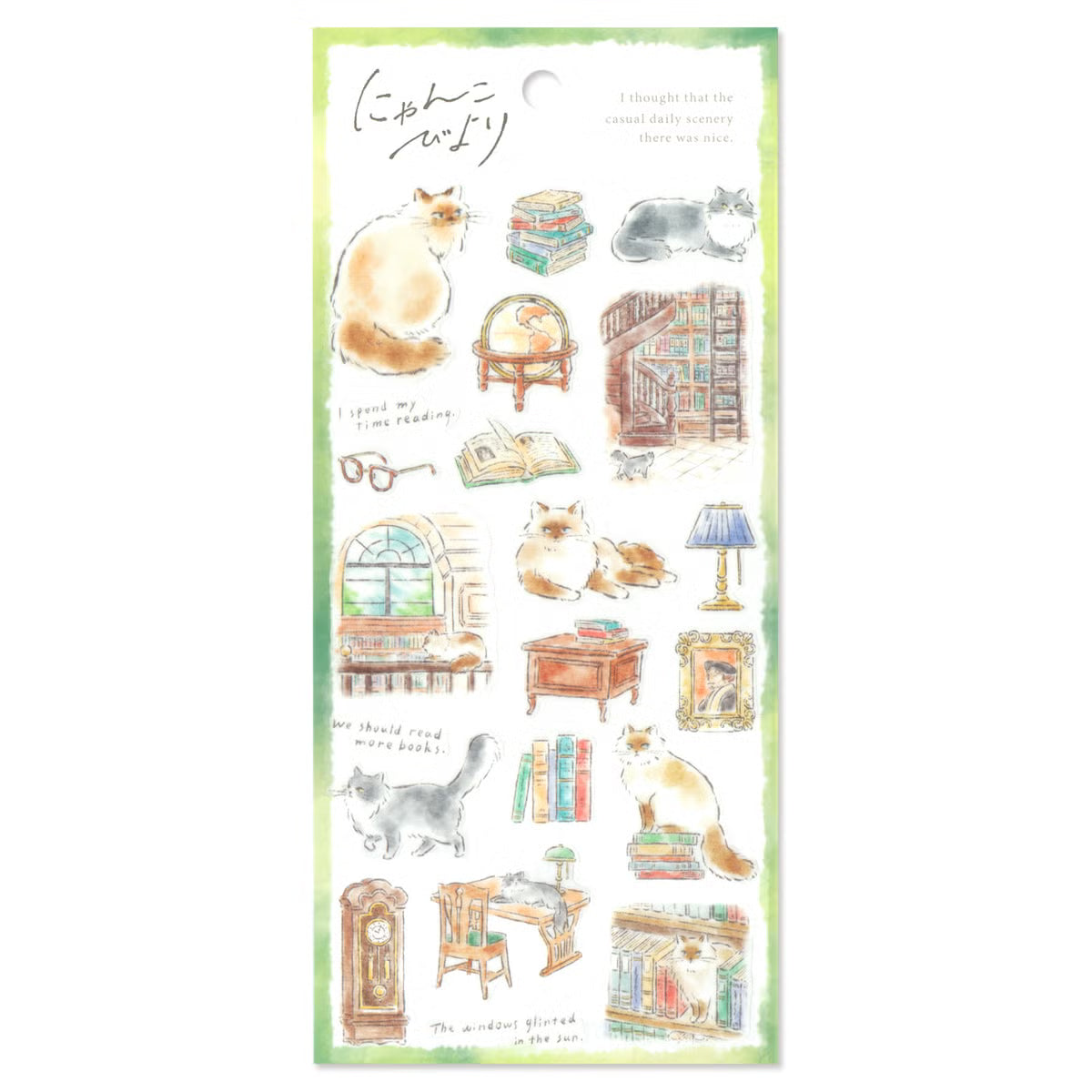 Mind Wave Cat Paradise Sticker, 6 designs