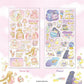 Mind Wave Choupinet Gold Foil Sticker - planet