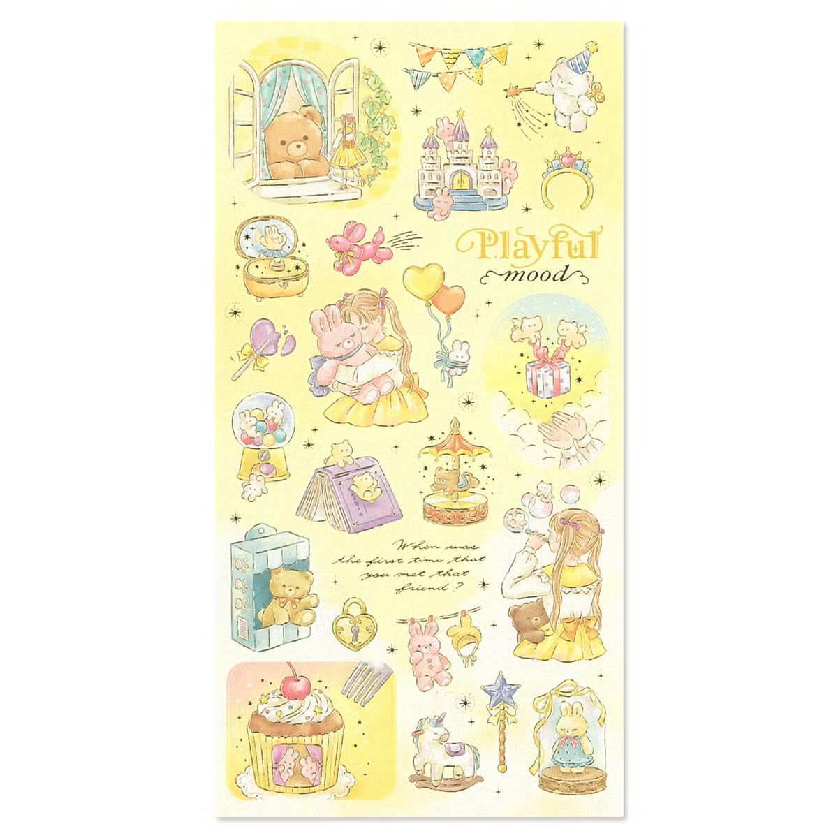 Mind Wave Choupinet Gold Foil Sticker - toy