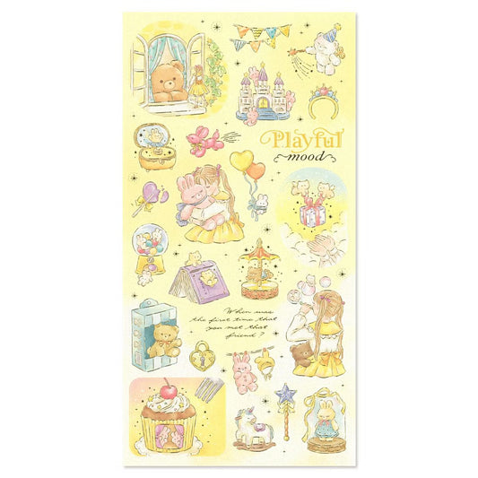 Mind Wave Choupinet Gold Foil Sticker - toy