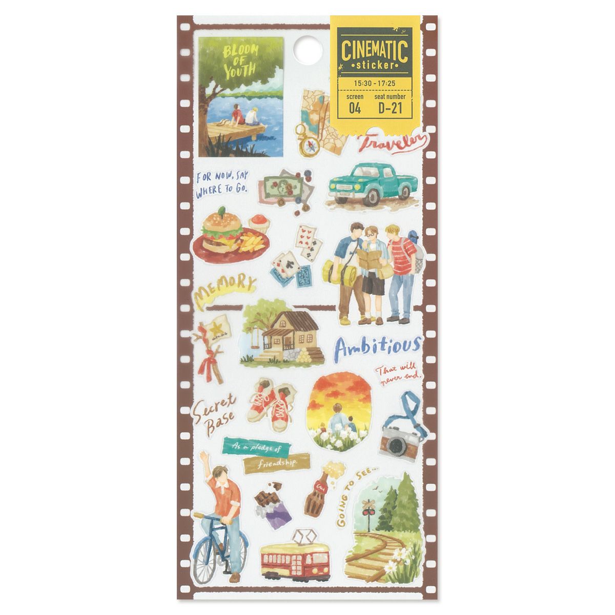 Mind Wave Cinematic Clear Sticker - Boy