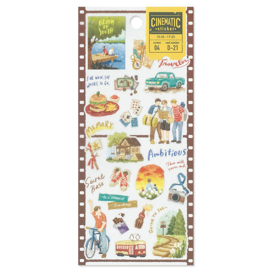 Mind Wave Cinematic Clear Sticker - Boy