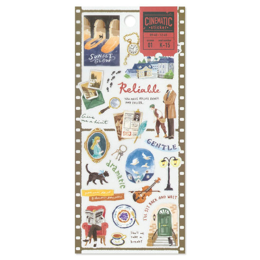 Mind Wave Cinematic Clear Sticker - Mystery