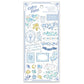 Mind Wave Coffret Bijoux Holographic Sticker - Blue