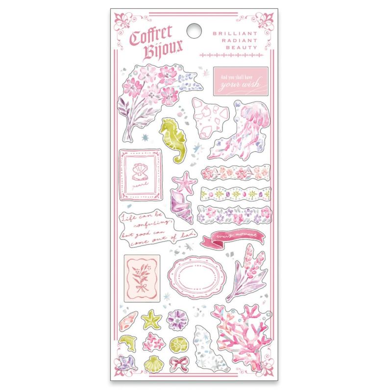 Mind Wave Coffret Bijoux Holographic Sticker - Pink