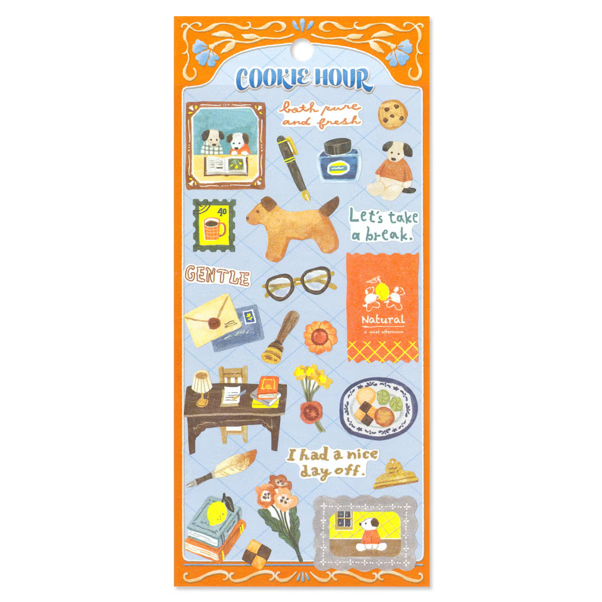 Mind Wave Cookie Hour Sticker - Dog Cookie