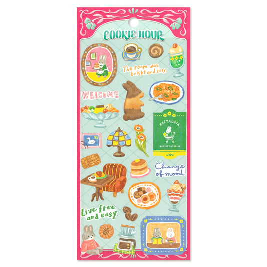 Mind Wave Cookie Hour Sticker - Bunny Cookie