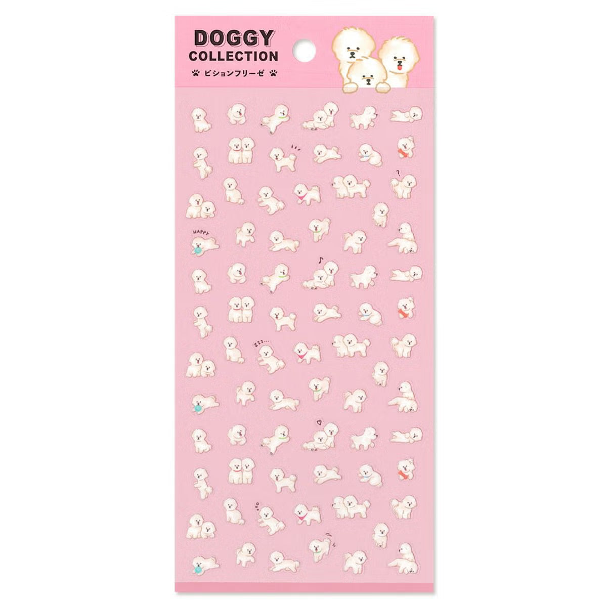 Mind Wave Doggy Collection Sticker - Bichon Frise