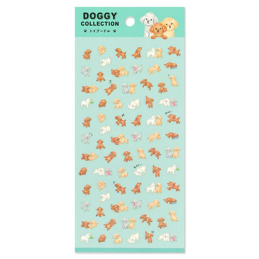 Mind Wave Doggy Collection Sticker - Toy Poodle
