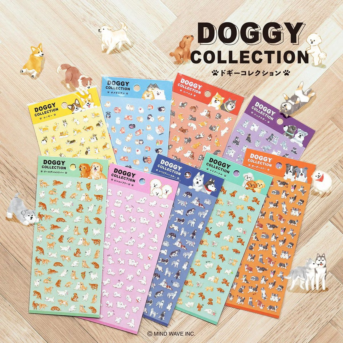 Mind Wave Doggy Collection Sticker - Bichon Frise