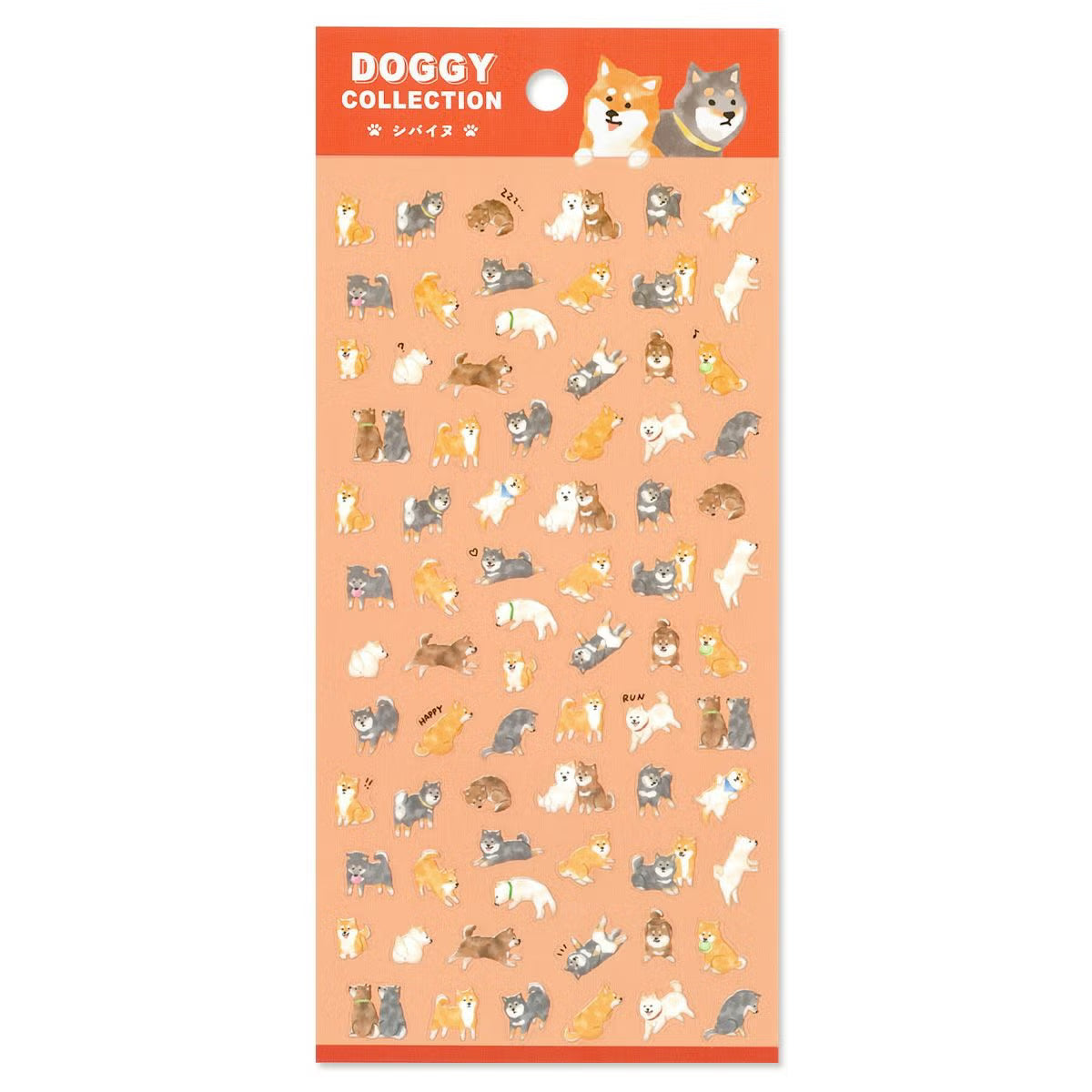 Mind Wave Doggy Collection Sticker - Shiba Inu