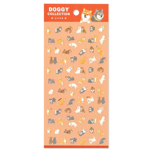 Mind Wave Doggy Collection Sticker - Shiba Inu