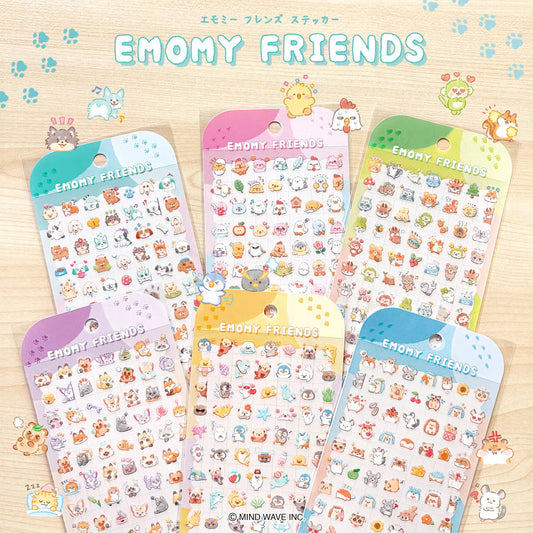 Mind Wave Emomy Friends Sticker, 6 designs