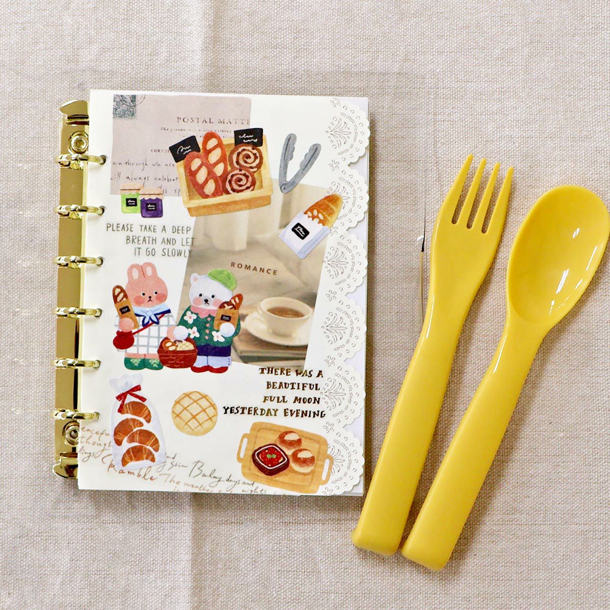 Mind Wave Happy Belly Sticker - Fluffy Bakery