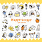 Mind Wave Happy Snappy Sticker - Yellow