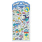 Mind Wave Pump Town Sticker - A Fun Trio