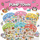 Mind Wave Pump Town Sticker - A Trio of Otaku