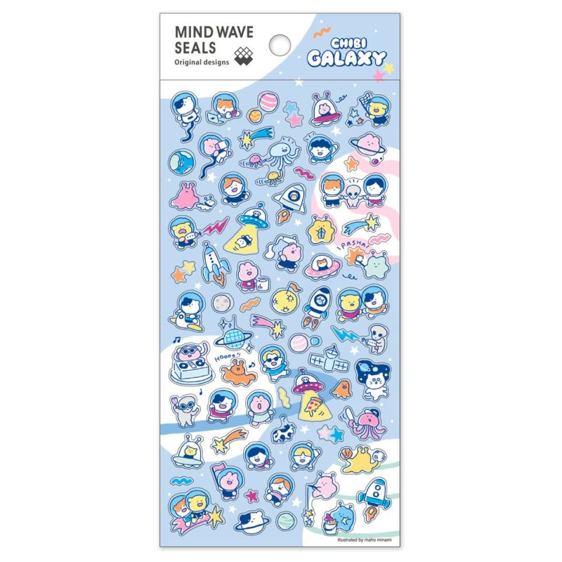 Mind Wave Original Sticker - Chibi Galaxy