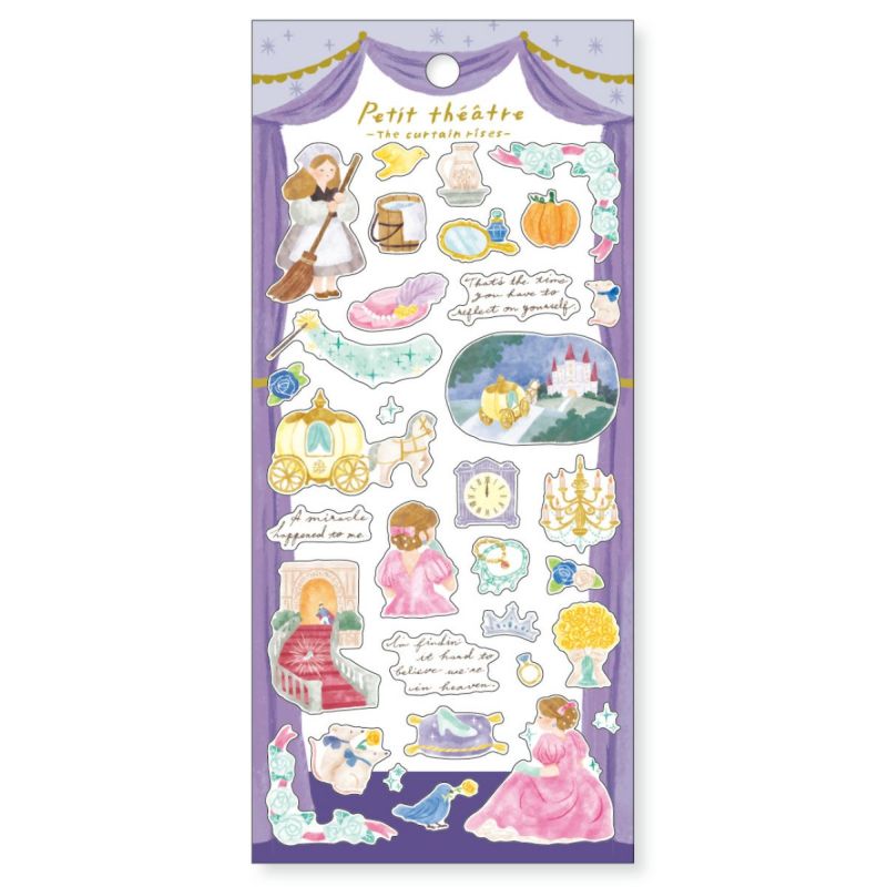 Mind Wave Petit Theatre Sticker - Cinderella
