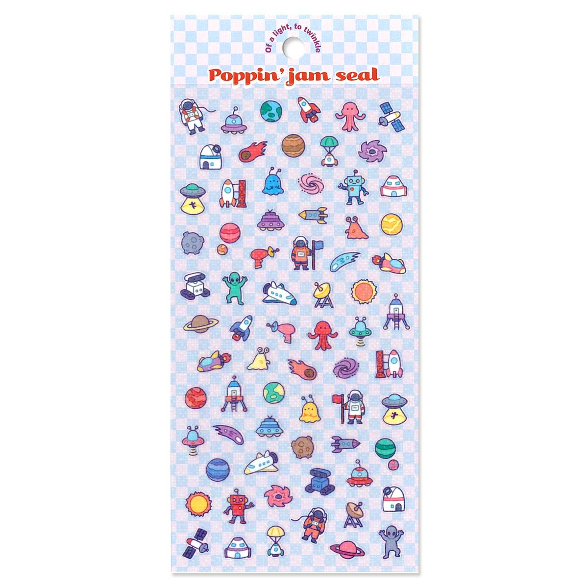 Mind Wave Poppin' jam Sticker - planet