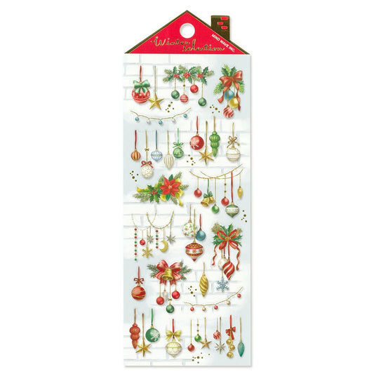 Mind Wave Winter Selection Foil Sticker - Christmas Ornament