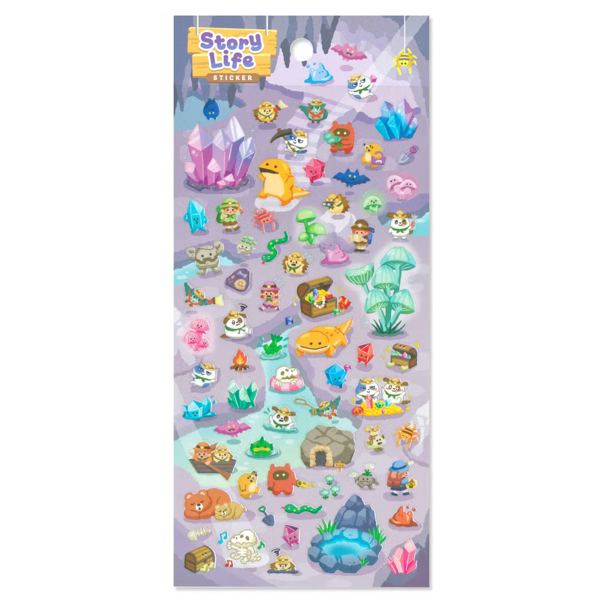 Mind Wave Story Life Sticker - Cave